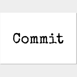 Make a Commitment Posters and Art